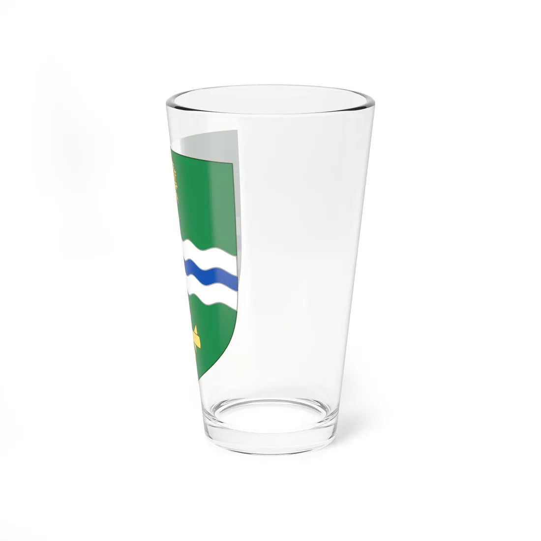 Shield of Nottingham Trent University (United Kingdom) (Coat of Arms) Pint Glass 16oz - Go Mug Yourself