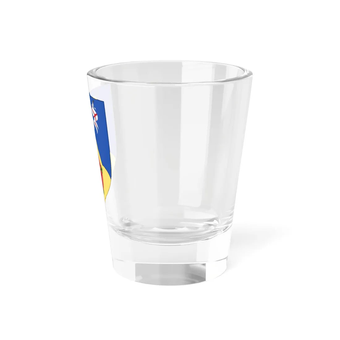 Shield of the University of Central Lancashire (United Kingdom) (Coat of Arms) Shot Glass 1.5oz - Go Mug Yourself