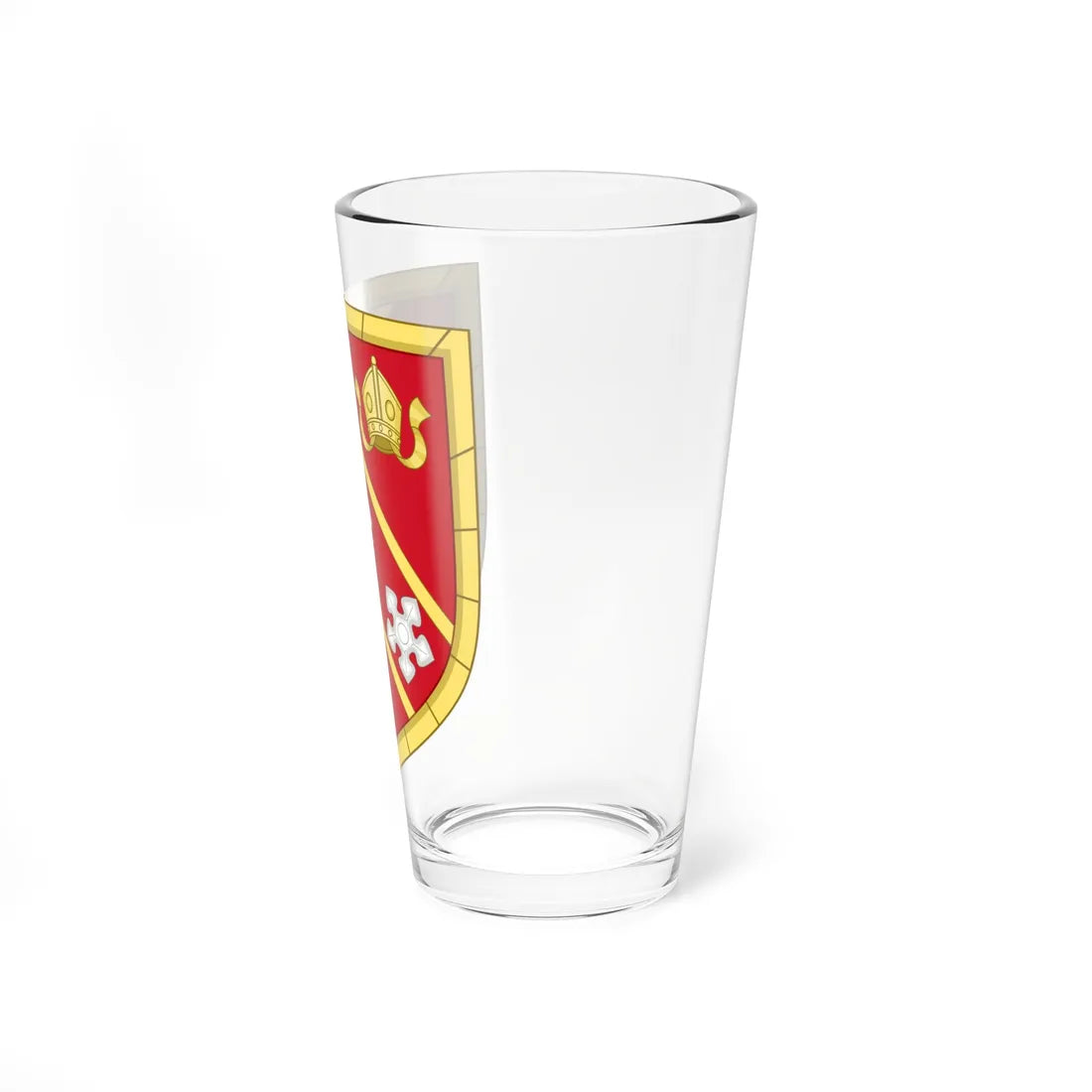 Shield of the University of Cumbria (United Kingdom) (Coat of Arms) Pint Glass 16oz - Go Mug Yourself