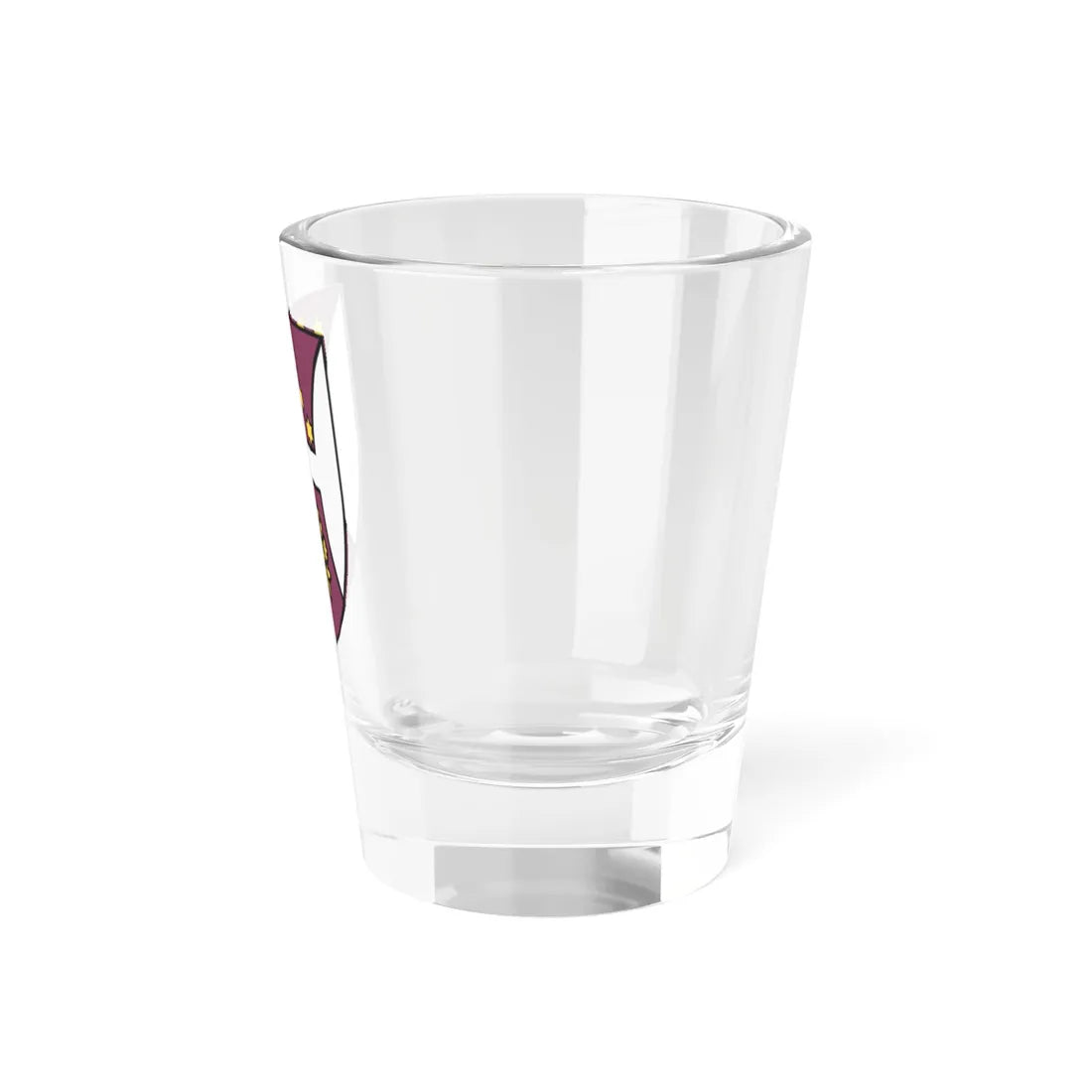 Shield of the University of Hertfordshire (United Kingdom) (Coat of Arms) Shot Glass 1.5oz - Go Mug Yourself