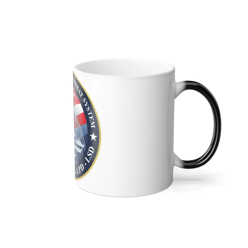 Ship Self Defense Combat System (U.S. Navy) Color Changing Mug 11oz-Go Mug Yourself