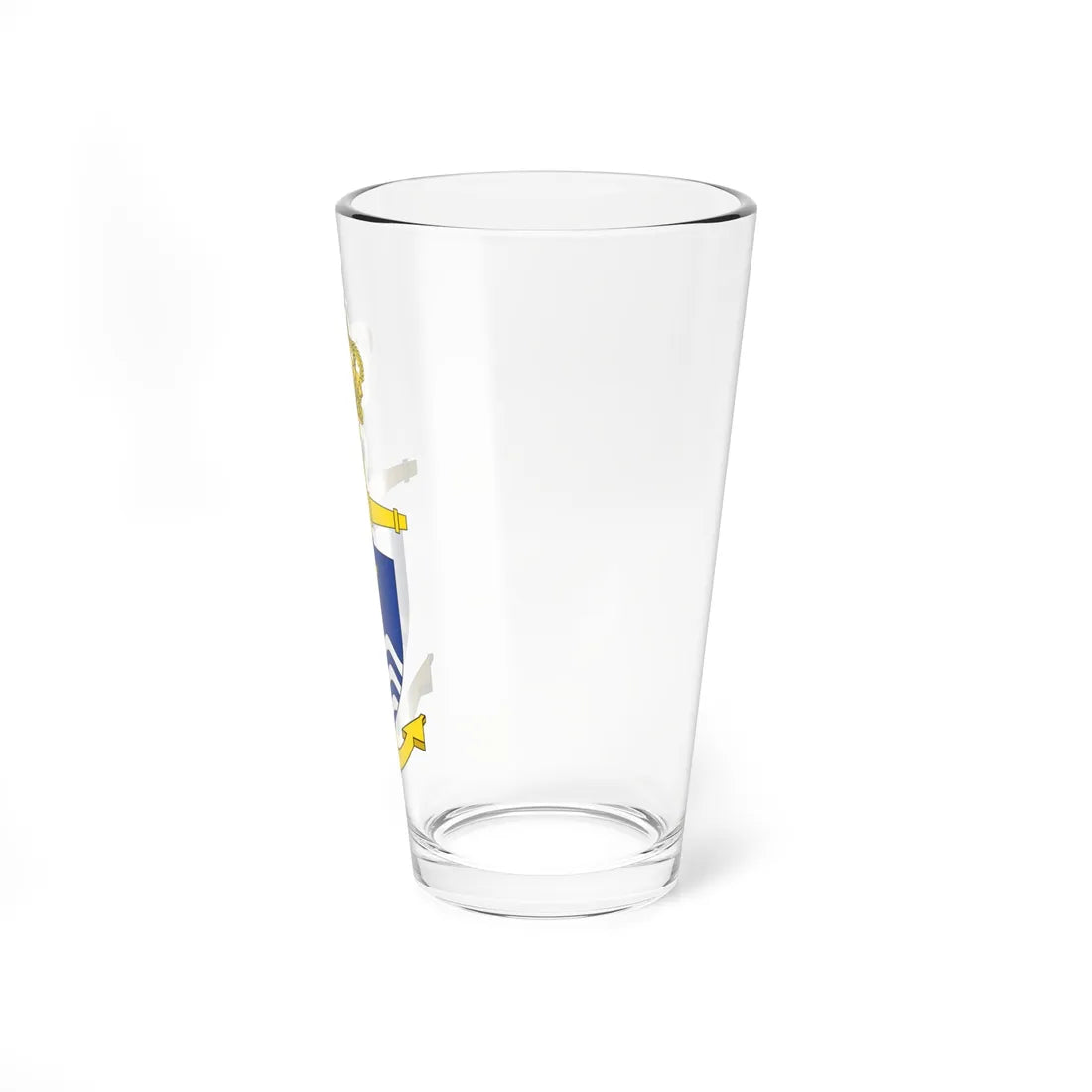 Ships badge for Ægir A560 (Denmark) (Coat of Arms) Pint Glass 16oz - Go Mug Yourself