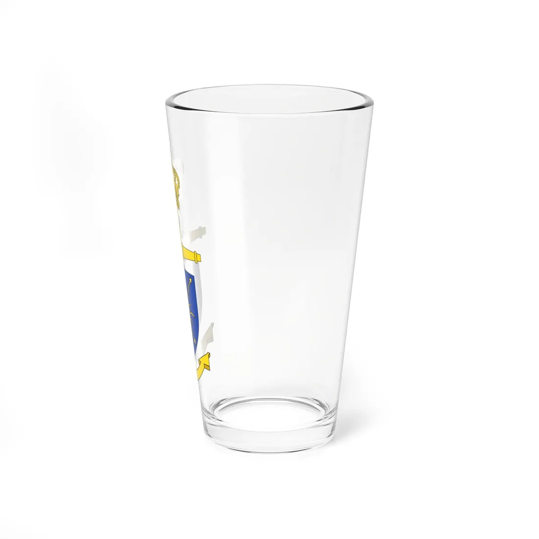 Ships badge for motor torpedo boats (Denmark) (Coat of Arms) Pint Glass 16oz - Go Mug Yourself