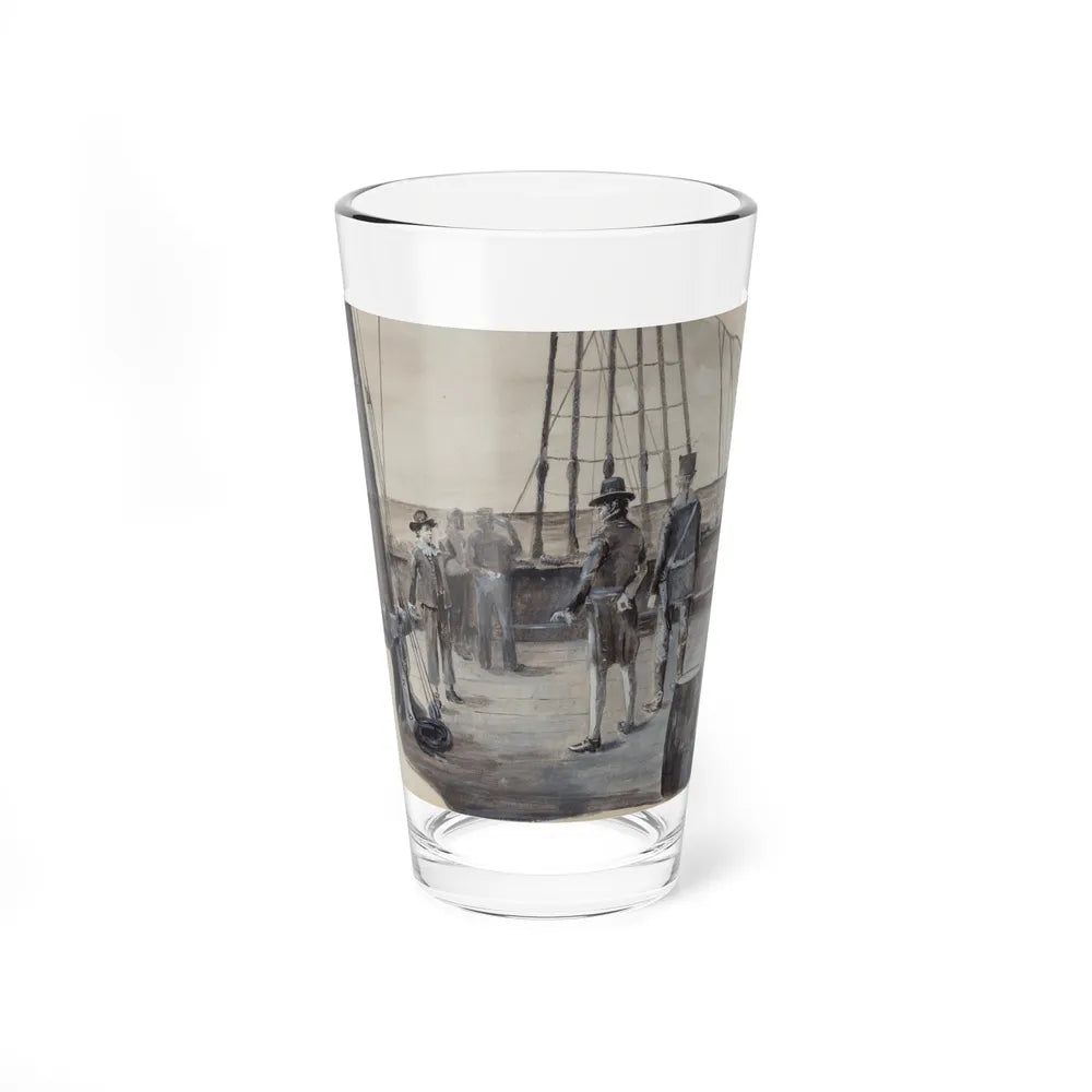Ships Boy, probable interior illustration, 1897 (Magazine Illustration) Pint Glass 16oz 16oz - Go Mug Yourself