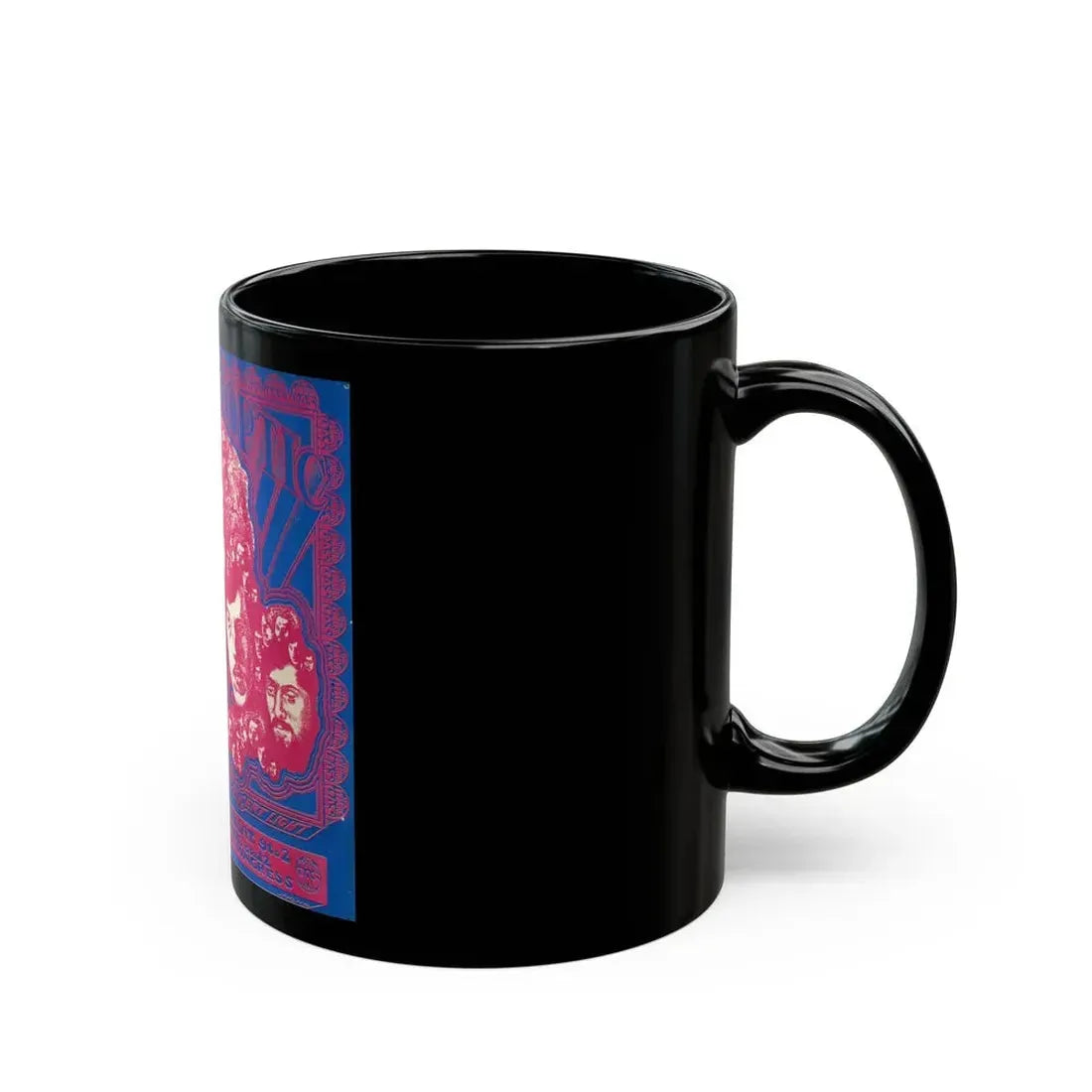 Shivas Headband (Music Poster) Black Coffee Mug - Go Mug Yourself