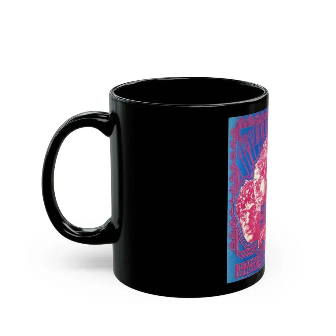 Shivas Headband (Music Poster) Black Coffee Mug - Go Mug Yourself