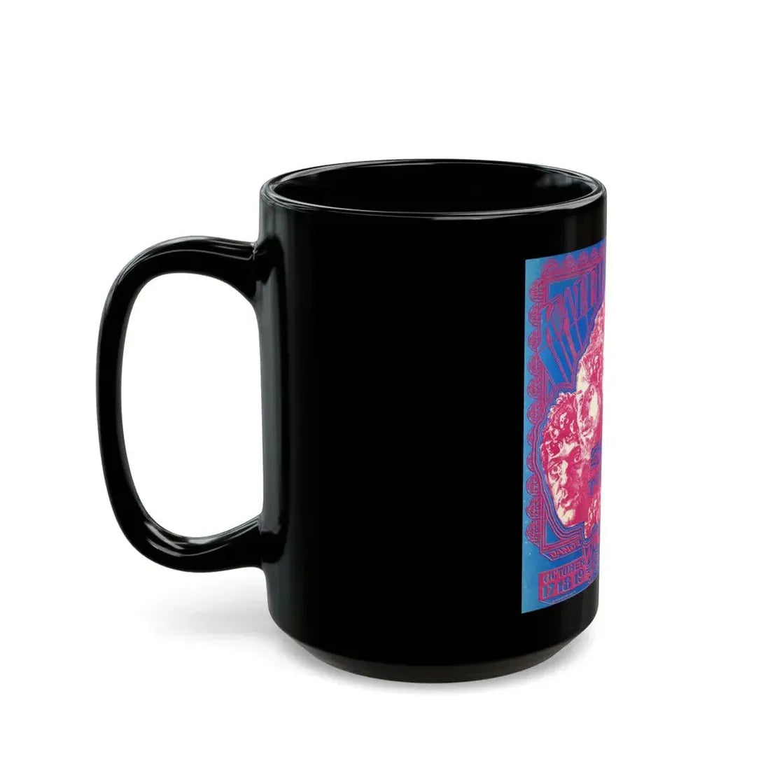 Shivas Headband (Music Poster) Black Coffee Mug - Go Mug Yourself