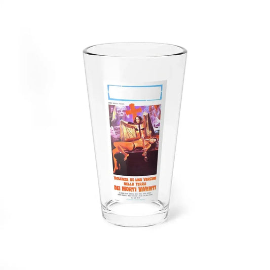 SHIVER OF THE VAMPIRE (ITALIAN) 1971 Movie Poster - Pint Glass 16oz 16oz - Go Mug Yourself
