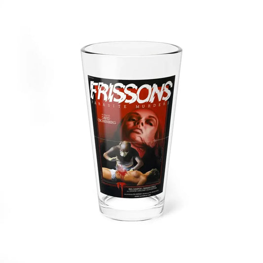 SHIVERS (FRENCH) 1975 Movie Poster - Pint Glass 16oz 16oz - Go Mug Yourself
