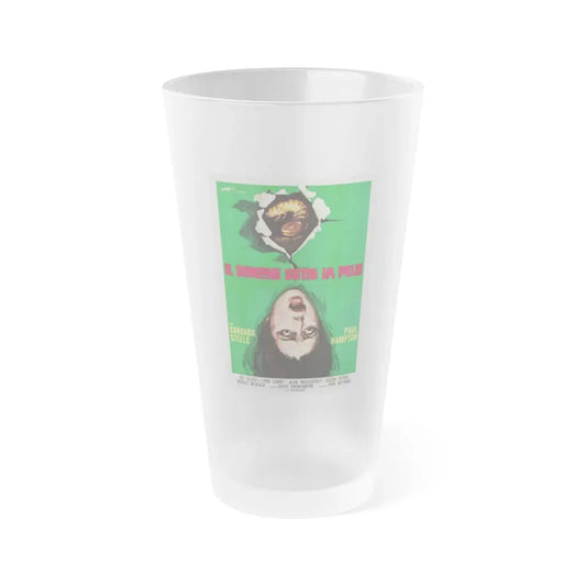 SHIVERS (ITALIAN) 2 1975 Movie Poster - Frosted Pint Glass 16oz Default Title - Go Mug Yourself