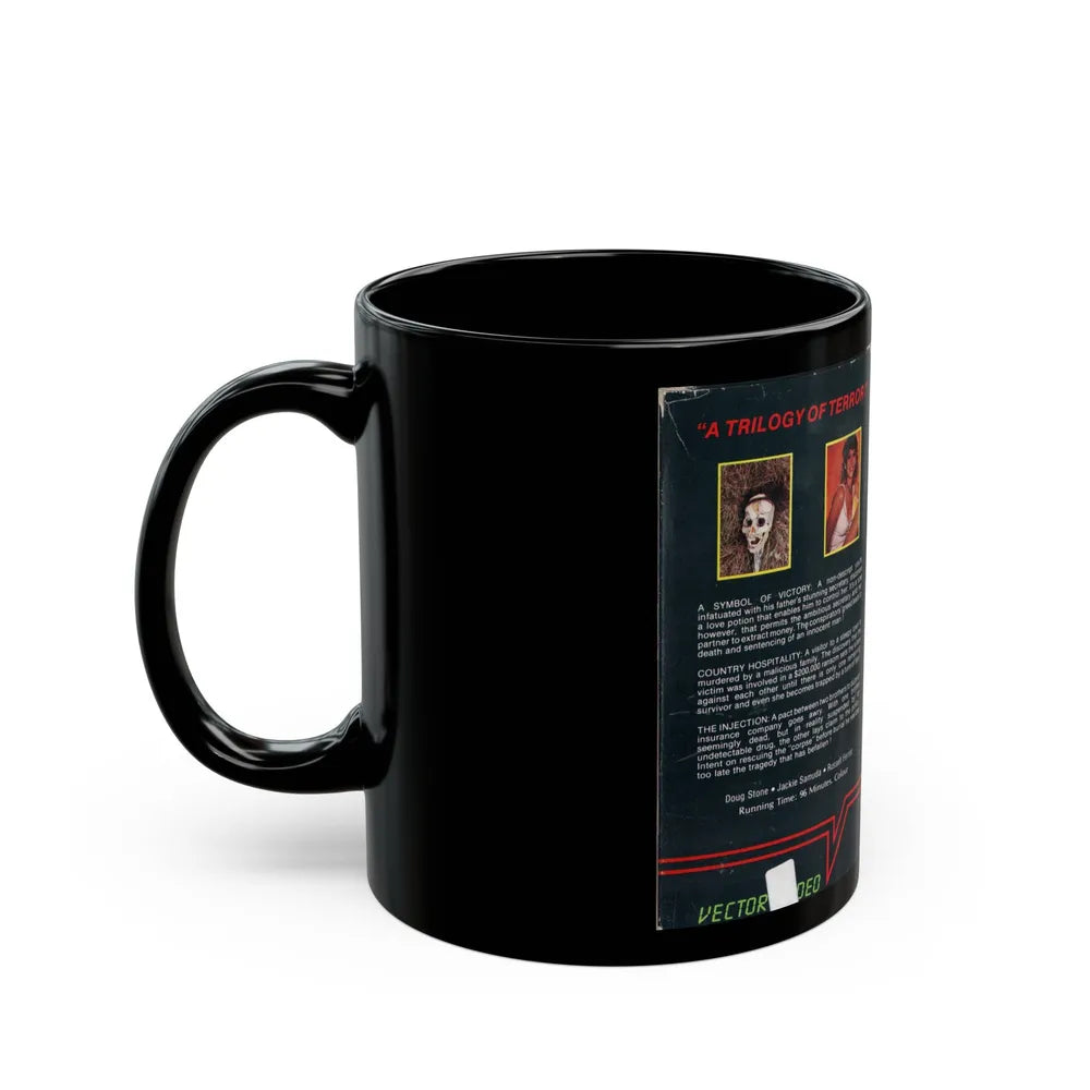 SHOCK CHAMBER (VHS COVER) - Black Coffee Mug-Go Mug Yourself