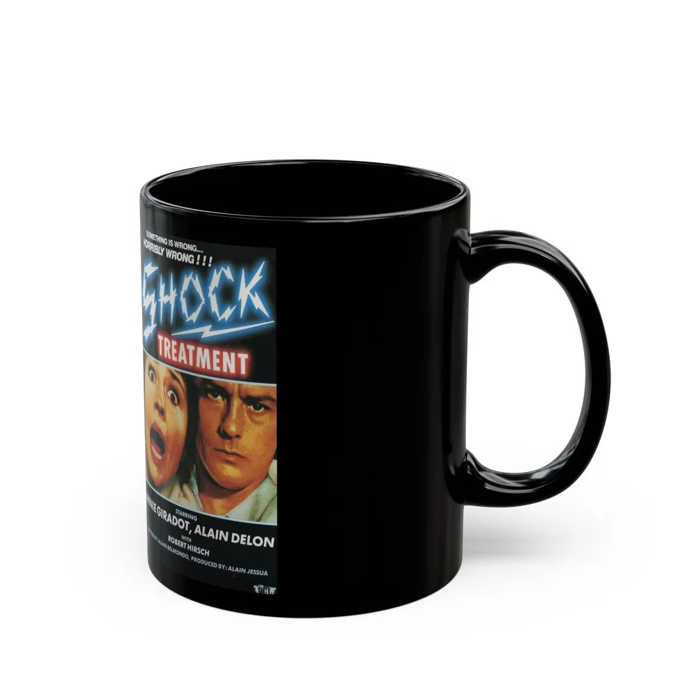 SHOCK TREATMENT (VHS COVER) - Black Coffee Mug-Go Mug Yourself