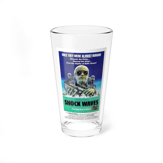 SHOCK WAVES (DEATH CORPS) 1977 Movie Poster - Pint Glass 16oz 16oz - Go Mug Yourself