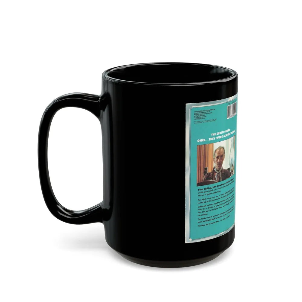 SHOCK WAVES (VHS COVER) - Black Coffee Mug-Go Mug Yourself