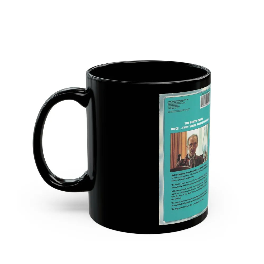 SHOCK WAVES (VHS COVER) - Black Coffee Mug-Go Mug Yourself