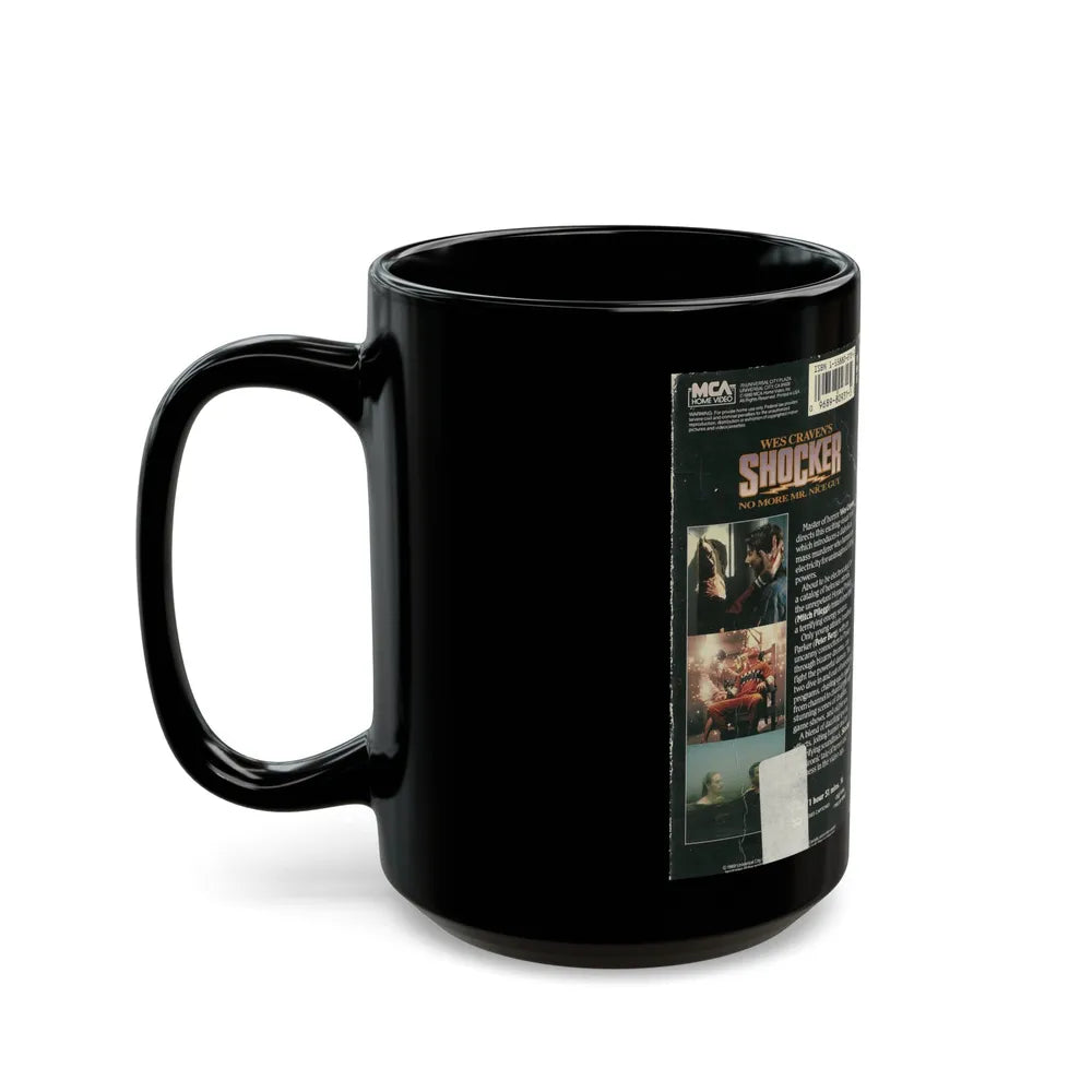 SHOCKER (VHS COVER) - Black Coffee Mug-Go Mug Yourself