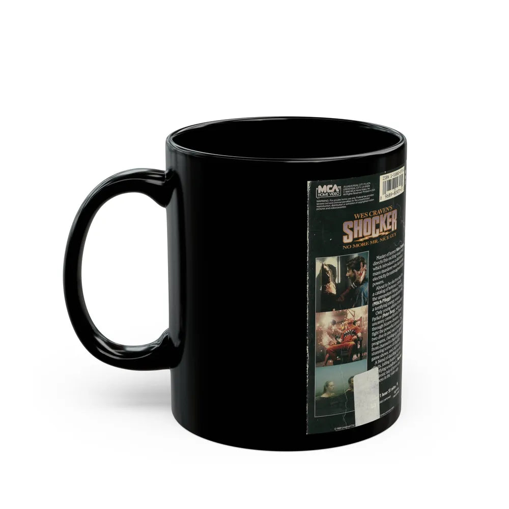 SHOCKER (VHS COVER) - Black Coffee Mug-Go Mug Yourself