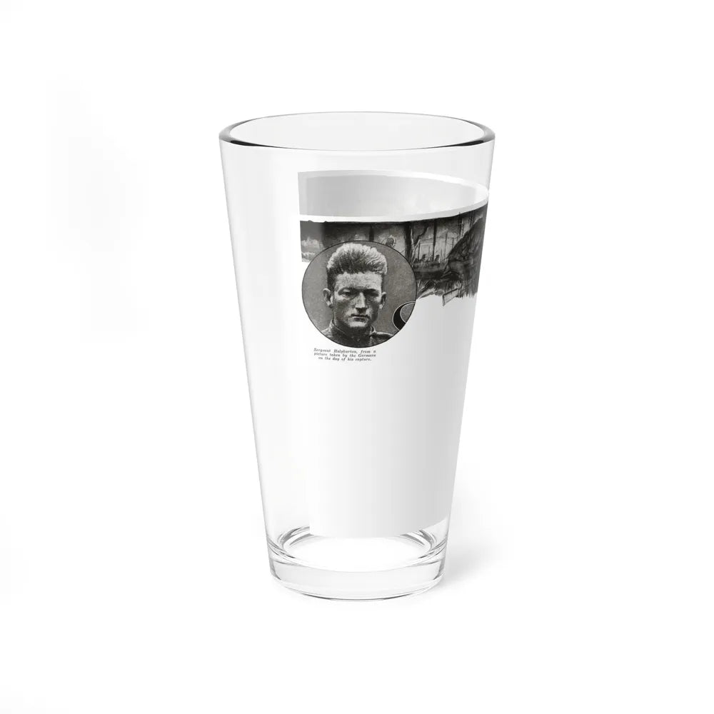 Shoot and Be Damned, part 1, Liberty, July 2, 1932 (Magazine Illustration) Pint Glass 16oz - Go Mug Yourself
