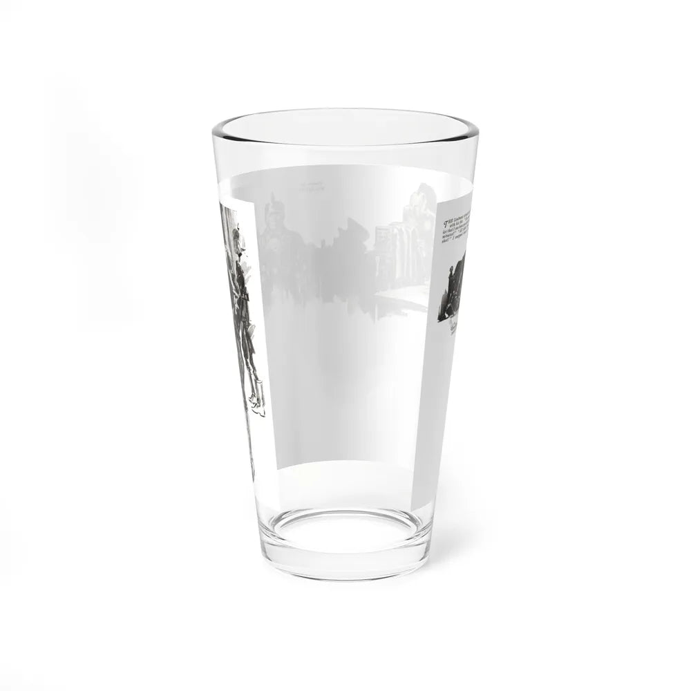 Shoot and Be Damned, part 2, Liberty, July 9, 1932 (Magazine Illustration) Pint Glass 16oz - Go Mug Yourself