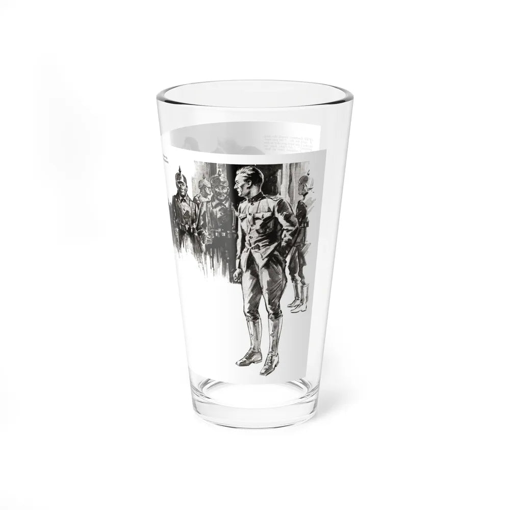 Shoot and Be Damned, part 2, Liberty, July 9, 1932 (Magazine Illustration) Pint Glass 16oz - Go Mug Yourself