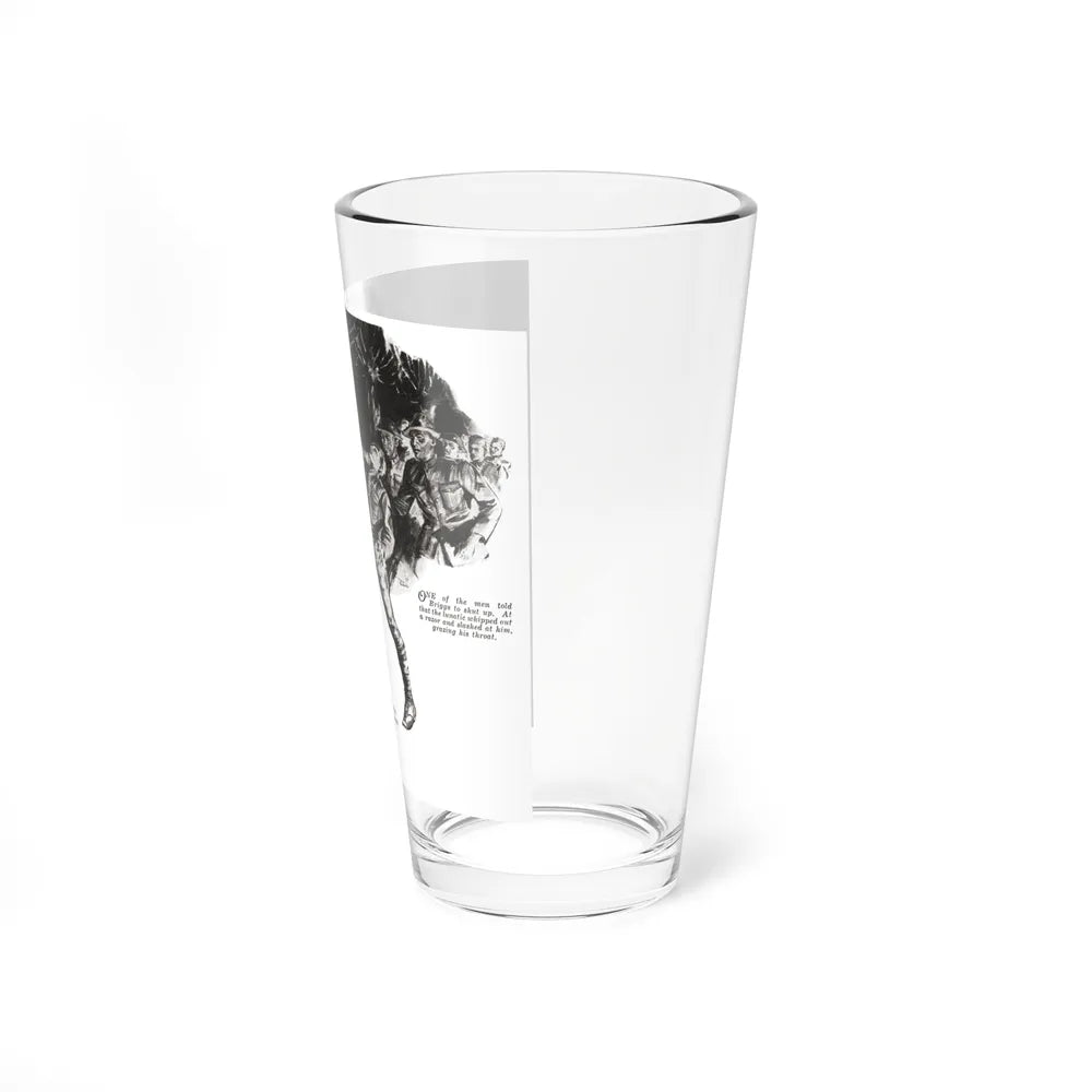 Shoot and Be Damned, part 7, Liberty, August 13, 1932 (Magazine Illustration) Pint Glass 16oz - Go Mug Yourself