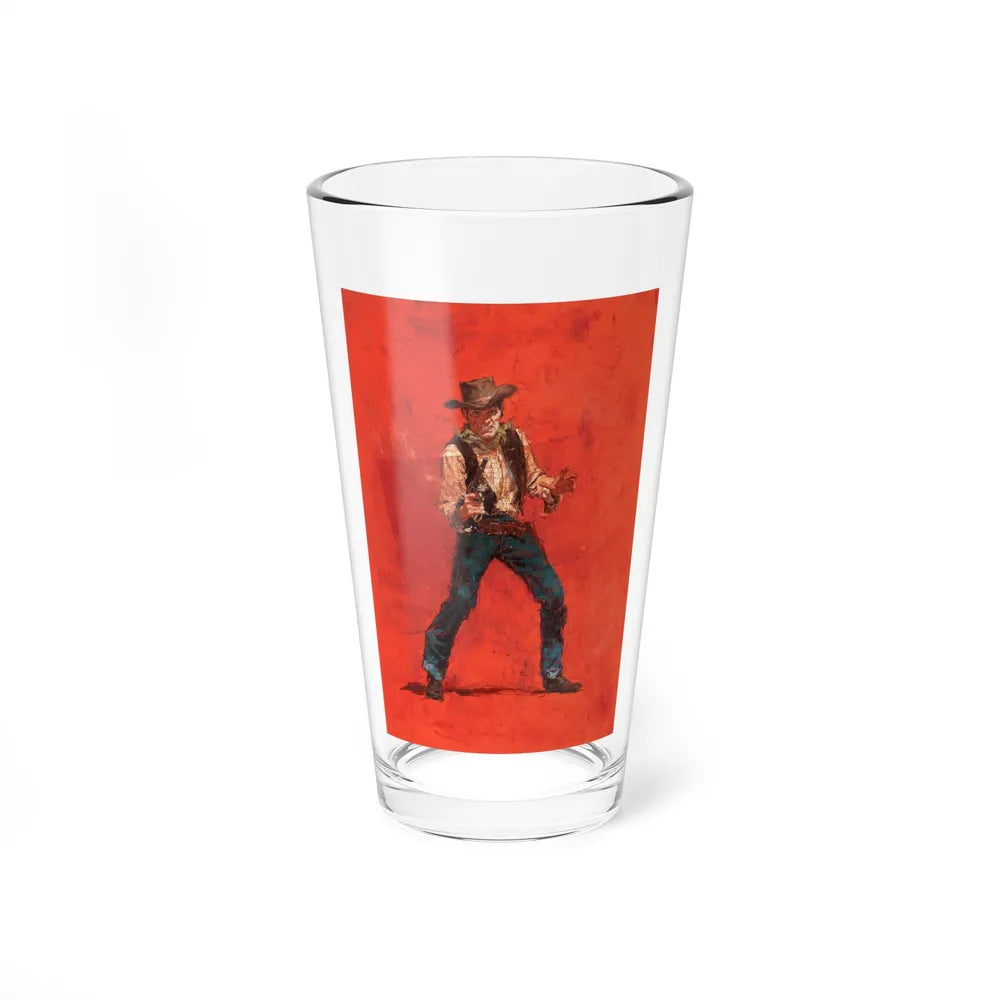 Shooter, paperback cover - Pint Glass 16oz 16oz - Go Mug Yourself