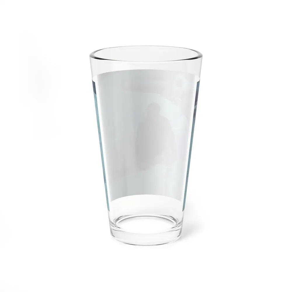 Shoveling Out, Saturday Evening Post story illustration, 1924 (Magazine Illustration) Pint Glass 16oz - Go Mug Yourself