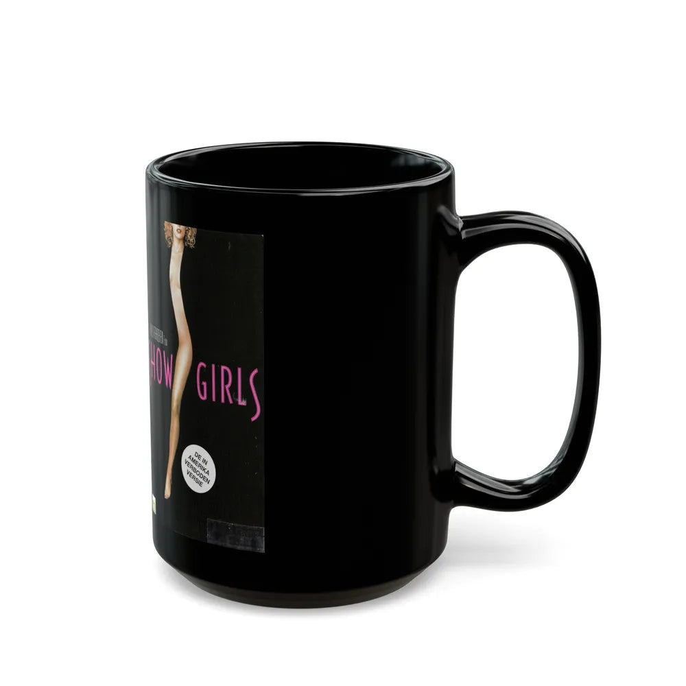 SHOW GIRLS (VHS COVER) - Black Coffee Mug-Go Mug Yourself