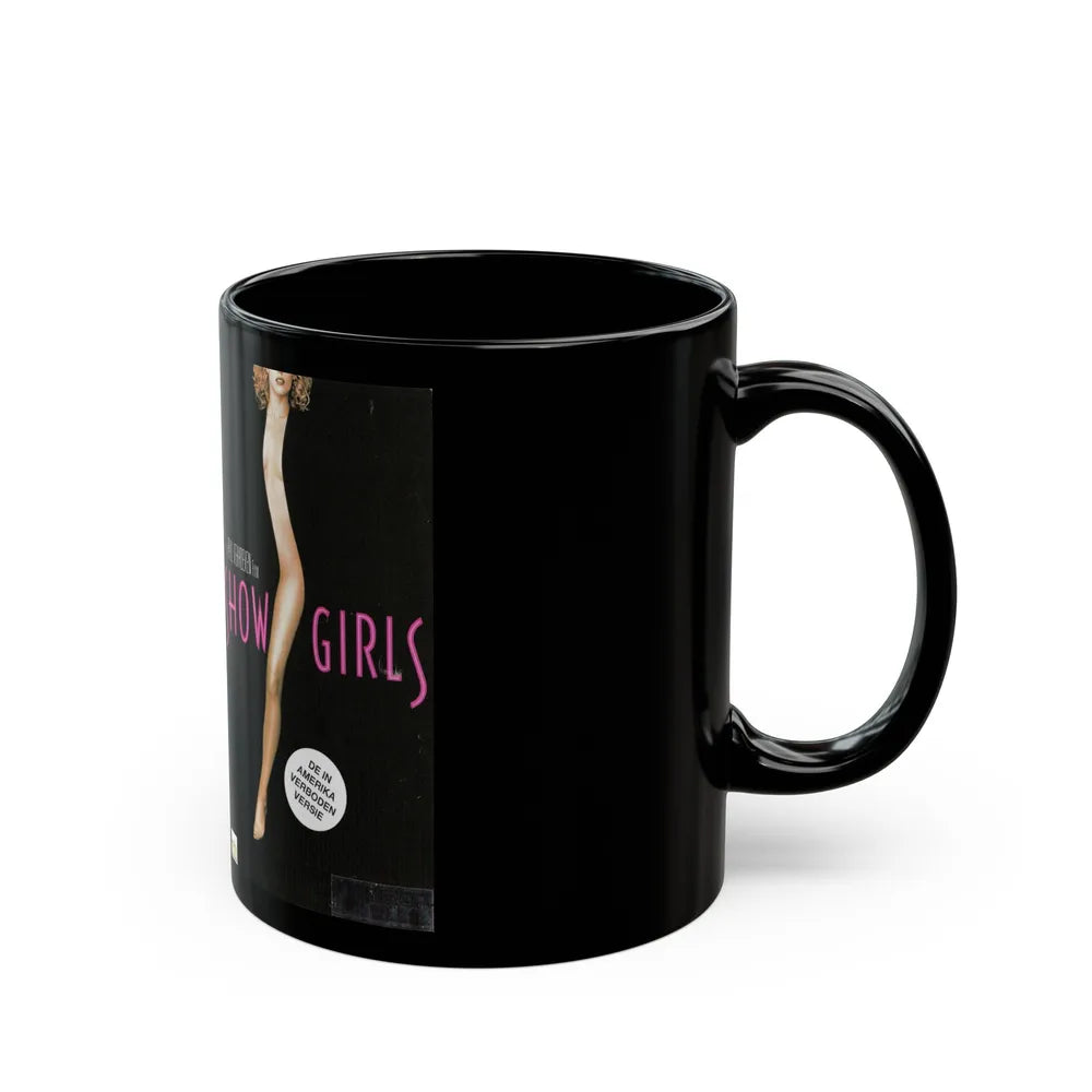 SHOW GIRLS (VHS COVER) - Black Coffee Mug-Go Mug Yourself
