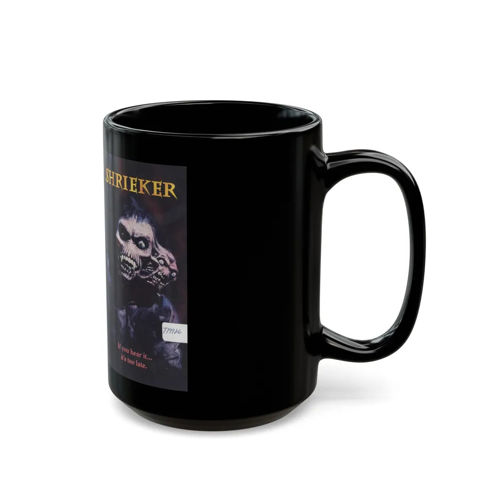 SHRIEKER (VHS COVER) - Black Coffee Mug-Go Mug Yourself