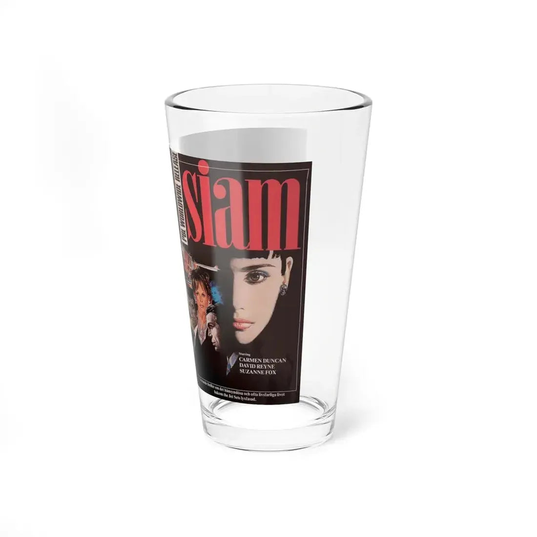Siam, VHS cover (Magazine Illustration) Pint Glass 16oz - Go Mug Yourself