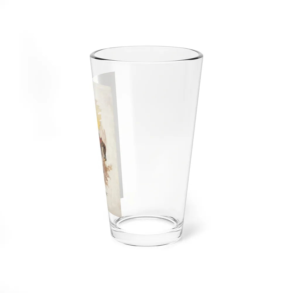 Sic'um, Tige, Cream of Wheat ad illustration, 1913 (Magazine Illustration) Pint Glass 16oz - Go Mug Yourself