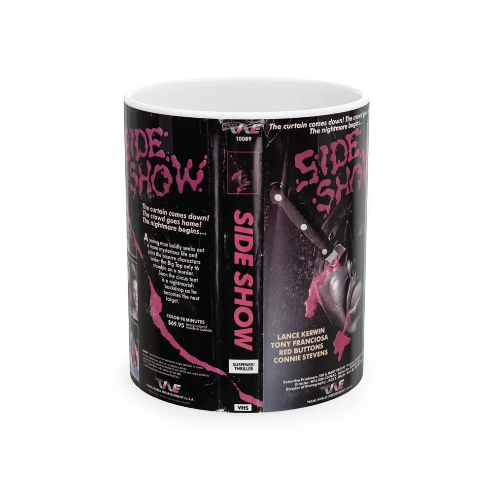 SIDE SHOW (VHS COVER) - White Coffee Mug-11oz-Go Mug Yourself