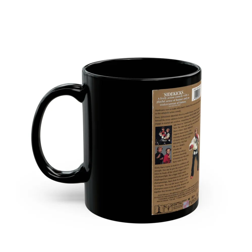 SIDEKICKS (VHS COVER) - Black Coffee Mug-Go Mug Yourself