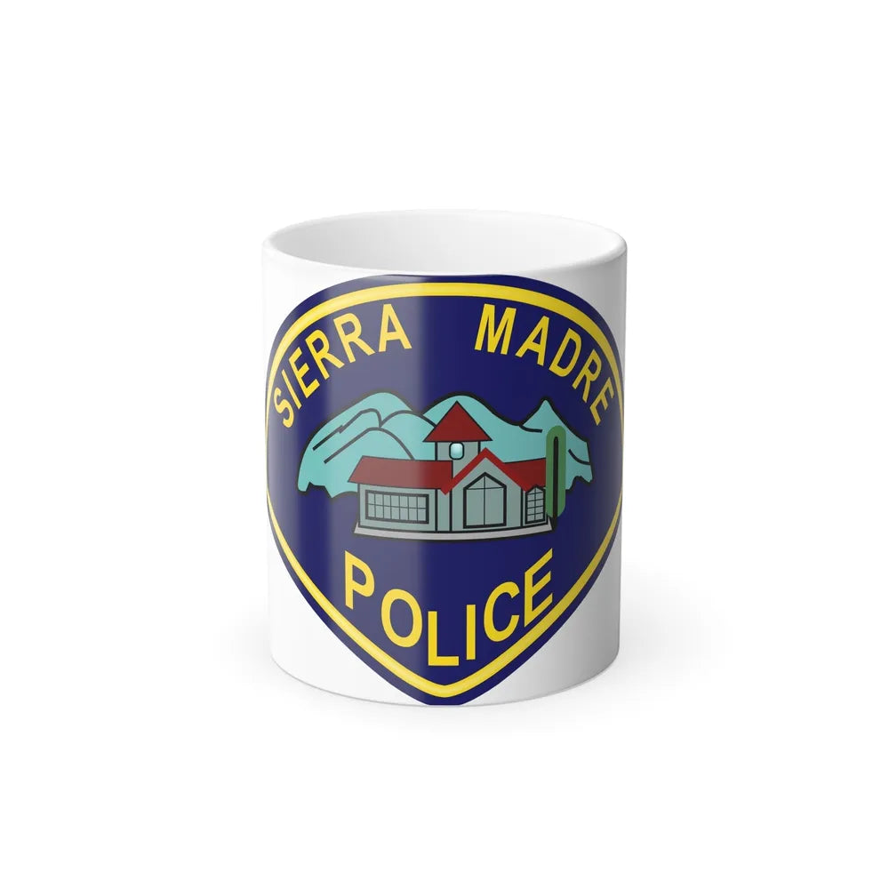 Sierra Madre California Police - Color Changing Mug 11oz-11oz-Go Mug Yourself