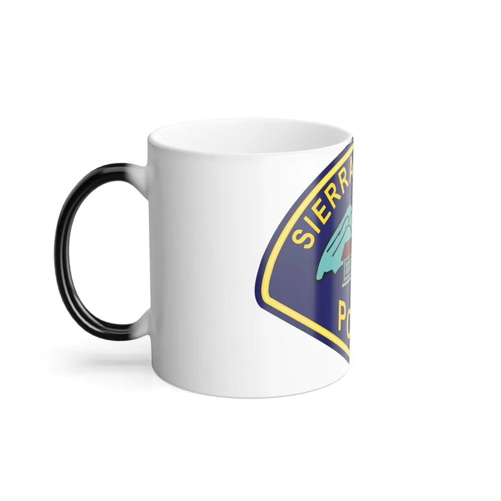 Sierra Madre California Police - Color Changing Mug 11oz-Go Mug Yourself