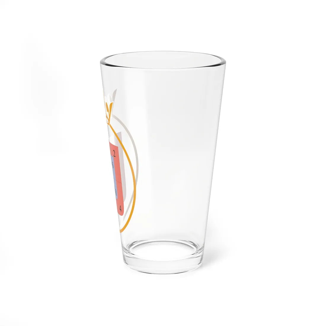 Sigismund Vasa arms diagram (Lithuania) (Coat of Arms) Pint Glass 16oz - Go Mug Yourself