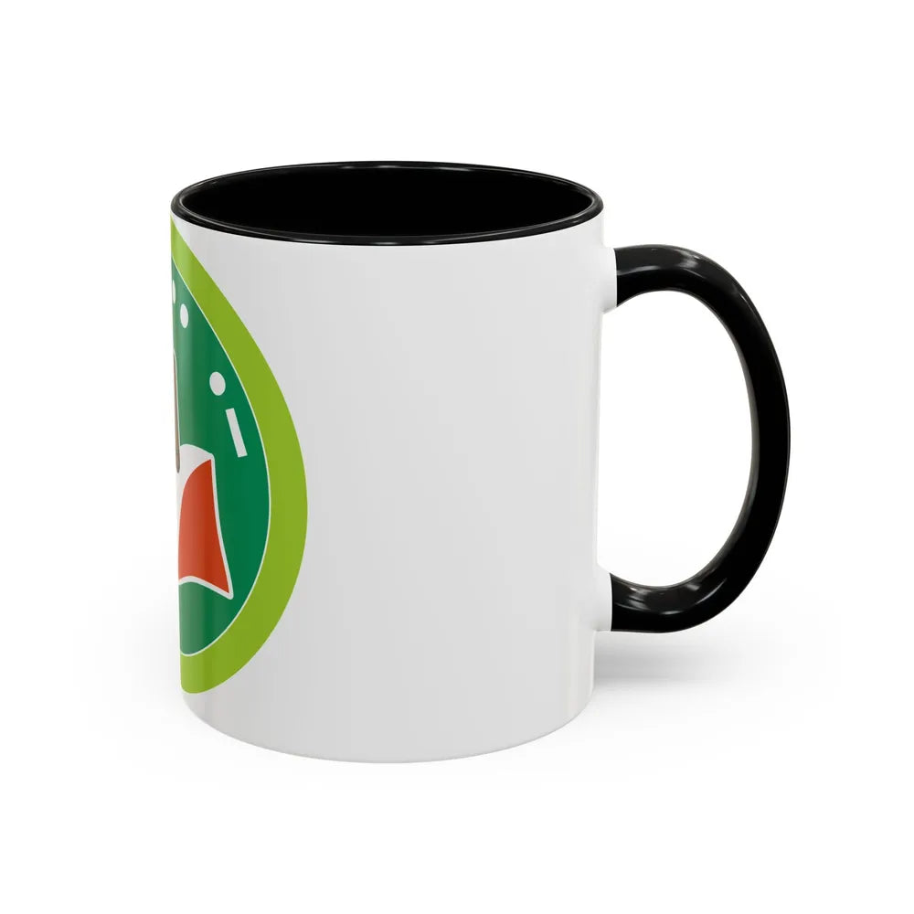 Sign Signal and Codes (Boy Scout Merit Badge) Accent Coffee Mug - Go Mug Yourself