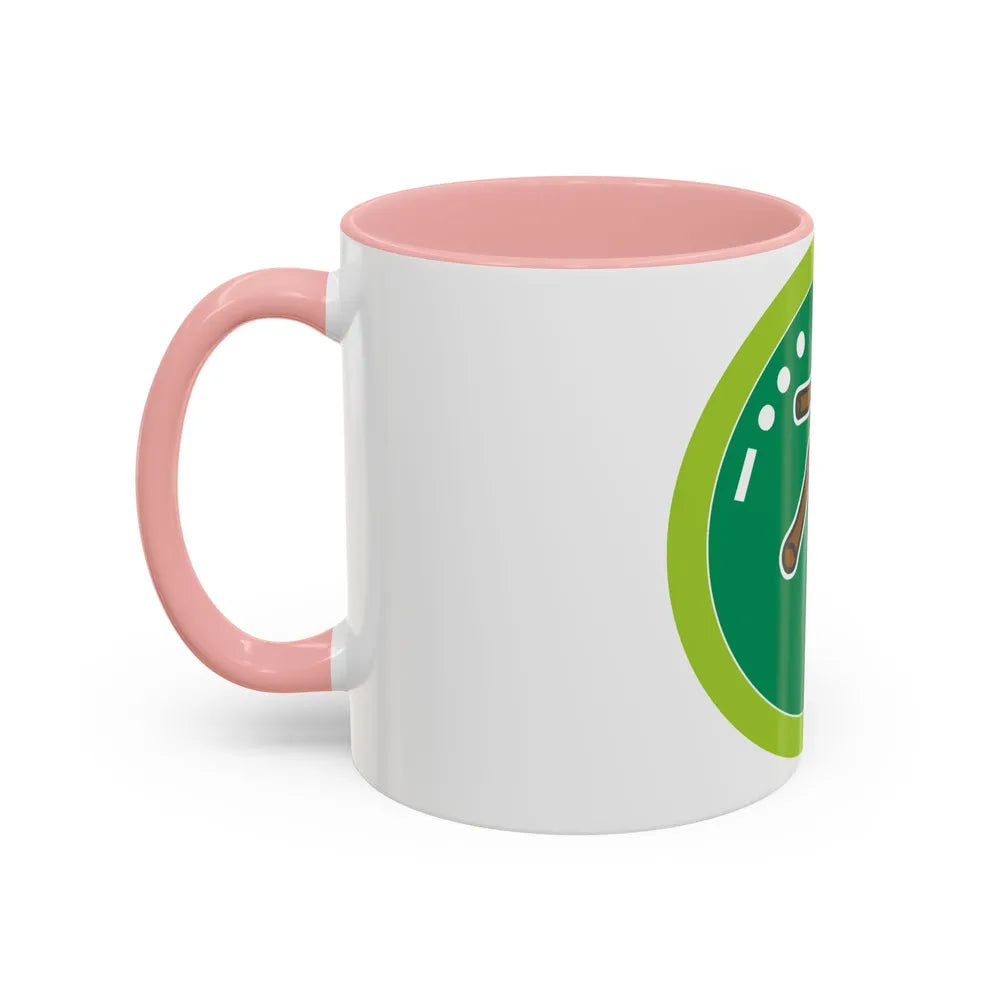 Sign Signal and Codes (Boy Scout Merit Badge) Accent Coffee Mug - Go Mug Yourself