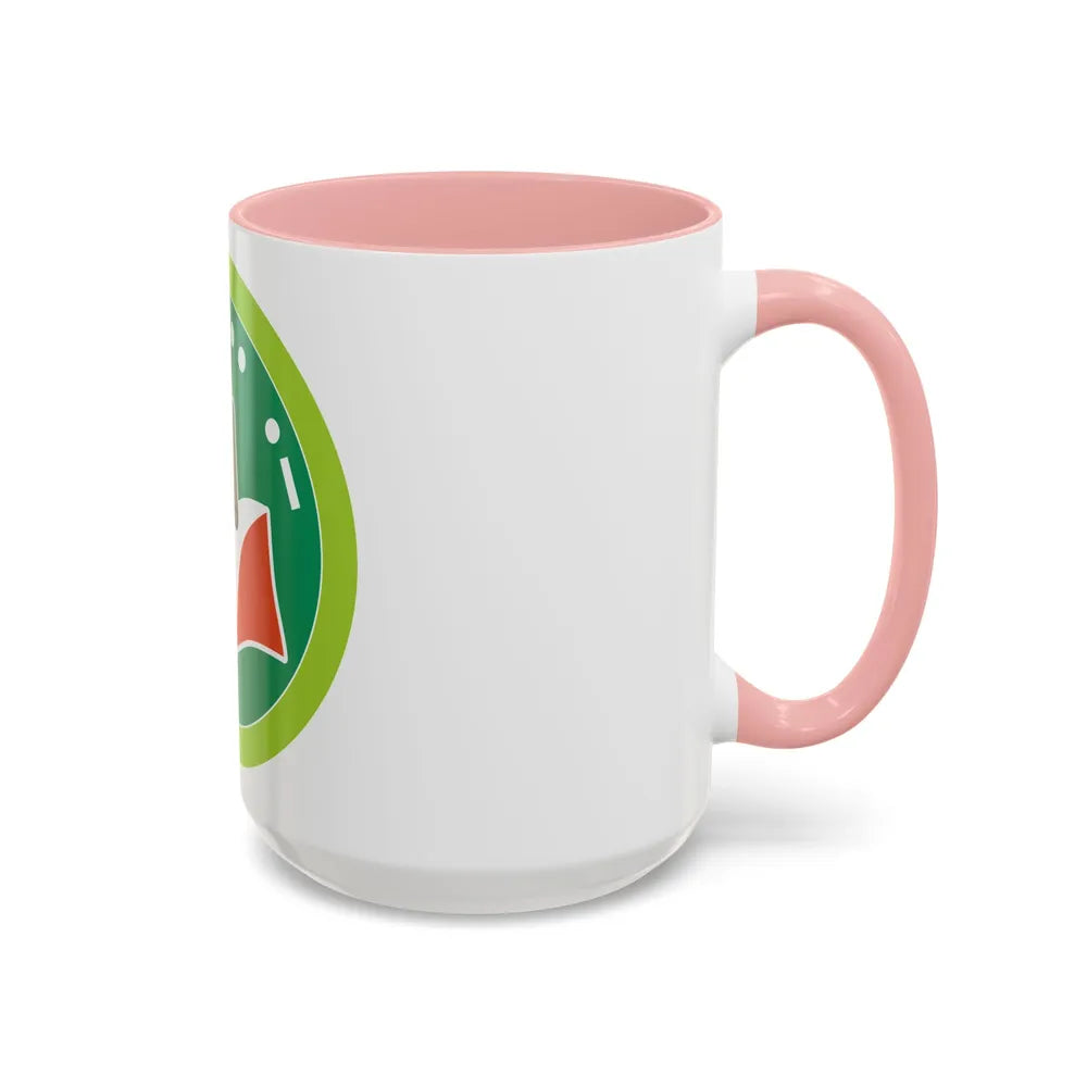 Sign Signal and Codes (Boy Scout Merit Badge) Accent Coffee Mug - Go Mug Yourself