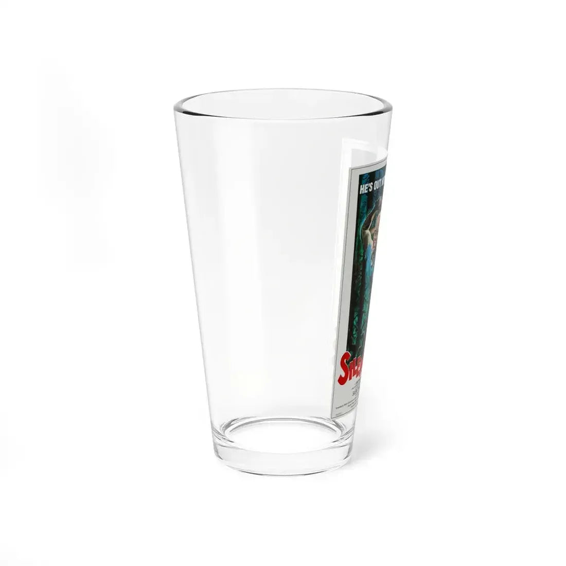 SILENT MADNESS 1984 Movie Poster - Pint Glass 16oz - Go Mug Yourself