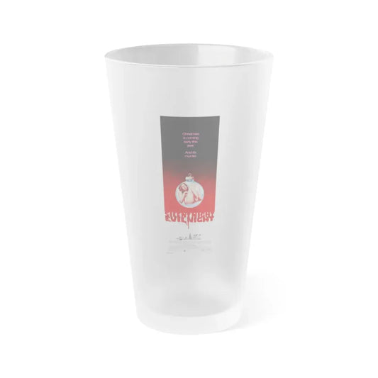 SILENT NIGHT, EVIL NIGHT (BLACK CHRISTMAS) 2 1974 Movie Poster - Frosted Pint Glass 16oz Default Title - Go Mug Yourself