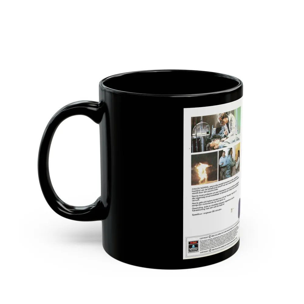 SILENT RAGE (VHS COVER) - Black Coffee Mug-Go Mug Yourself