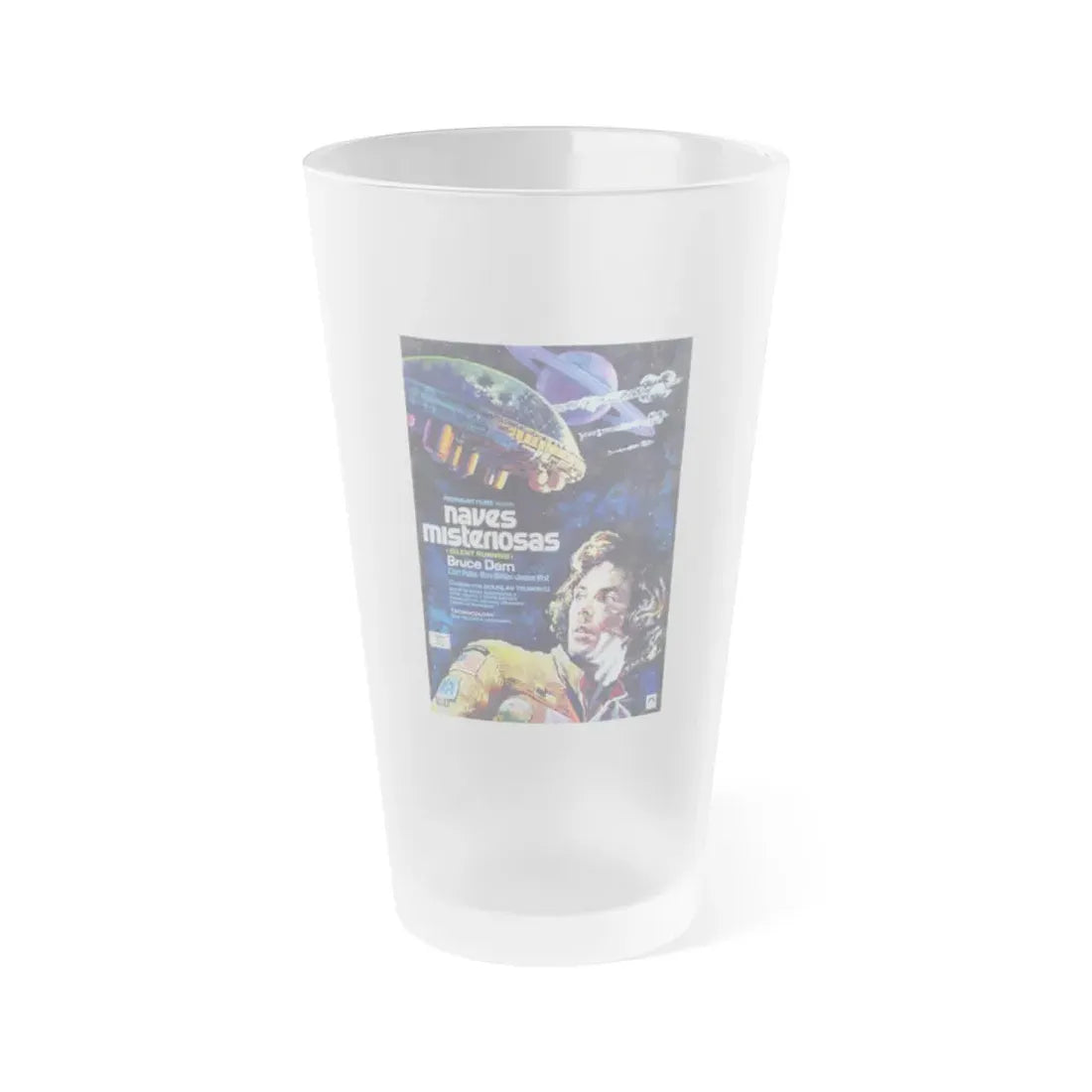 SILENT RUNNING (2) 1972 Movie Poster - Frosted Pint Glass 16oz Default Title - Go Mug Yourself