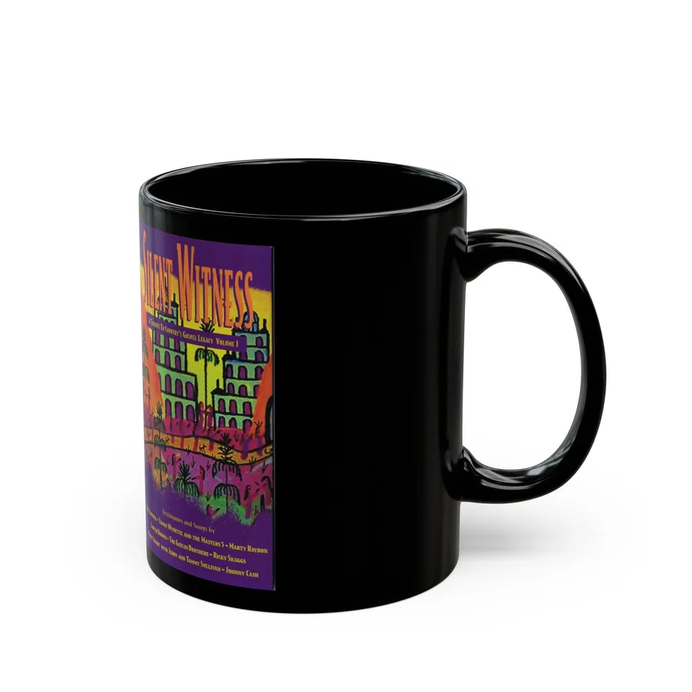 SILENT WITNESS (VHS COVER) - Black Coffee Mug-Go Mug Yourself