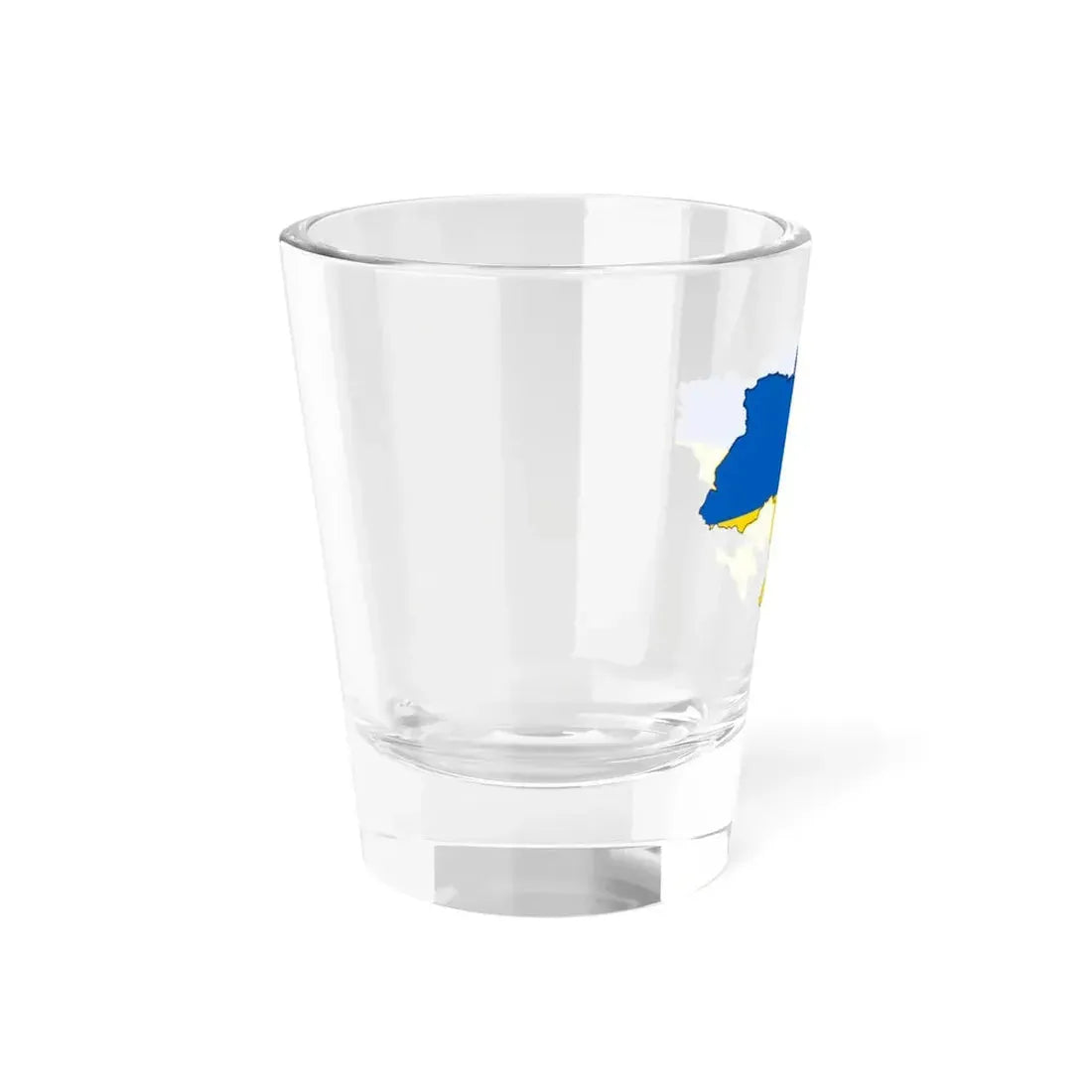 Silhouette of Ukraine (Ukraine) Shot Glass 1.5oz - Go Mug Yourself