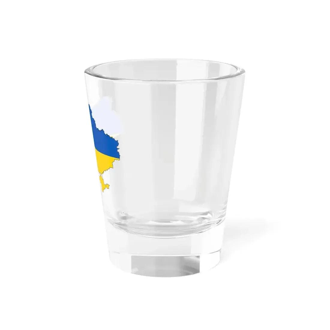 Silhouette of Ukraine (Ukraine) Shot Glass 1.5oz - Go Mug Yourself