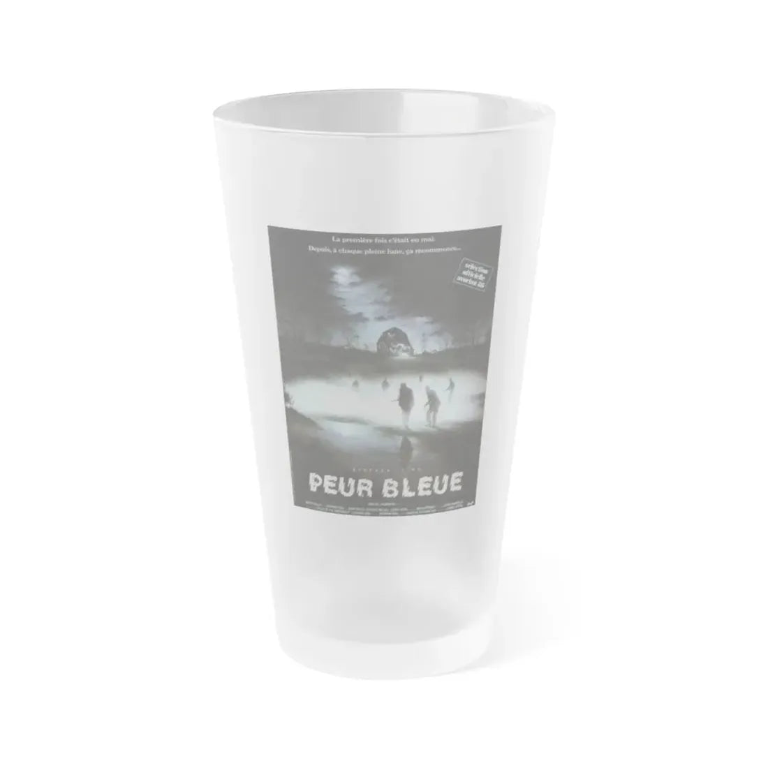 SILVER BULLET (2) 1985 Movie Poster - Frosted Pint Glass 16oz Default Title - Go Mug Yourself