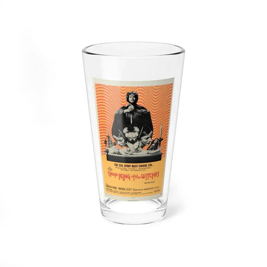SIMON KING OF THE WITCHES 1971 Movie Poster - Pint Glass 16oz 16oz - Go Mug Yourself