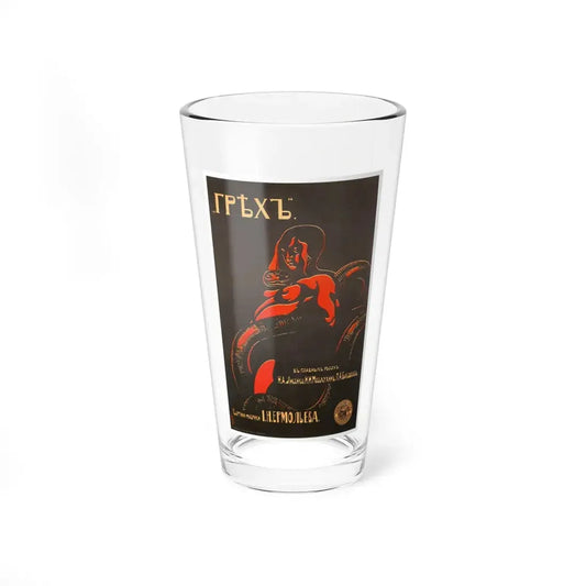 SIN 1916 Movie Poster - Pint Glass 16oz 16oz - Go Mug Yourself